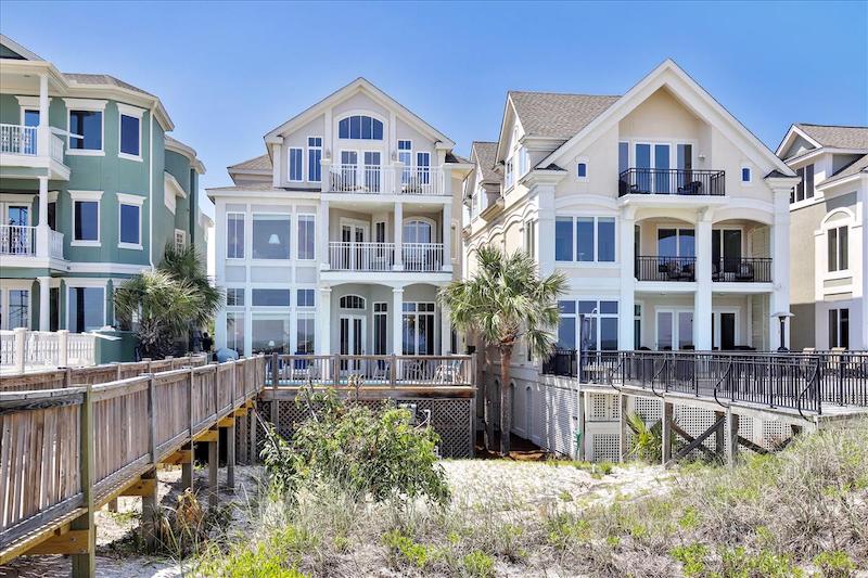 A Hilton Head vacation rental that sits on the beach